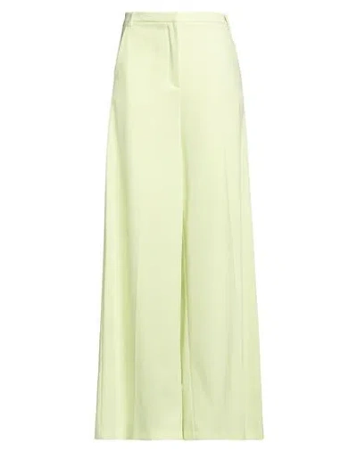 Patrizia Pepe Woman Pants Lime Green Size 10 Polyester, Elastane