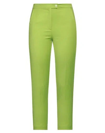 Patrizia Pepe Woman Pants Lime Green Size 8 Polyester, Viscose, Elastane