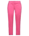 Patrizia Pepe Woman Pants Magenta Size 10 Cotton, Polyamide, Elastane