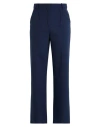 Patrizia Pepe Woman Pants Midnight Blue Size 4 Polyester, Virgin Wool, Elastane In Blue