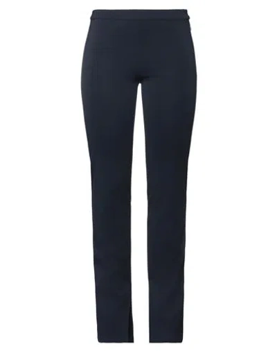 Patrizia Pepe Woman Pants Midnight Blue Size 6 Viscose, Polyamide, Elastane In Black