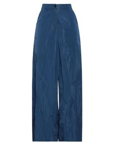 Patrizia Pepe Woman Pants Navy Blue Size 6 Polyester