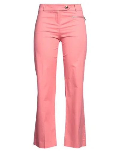 Patrizia Pepe Woman Pants Pink Size 10 Cotton, Elastane