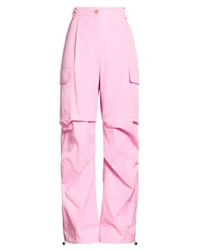 Patrizia Pepe Woman Pants Pink Size 4 Viscose