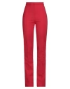 Patrizia Pepe Woman Pants Red Size 2 Cotton, Polyamide, Elastane