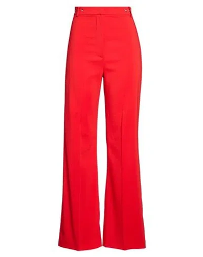 Patrizia Pepe Woman Pants Red Size 4 Polyester, Elastane