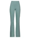 Patrizia Pepe Woman Pants Sage Green Size 12 Cotton, Polyester, Elastane In Sage Green