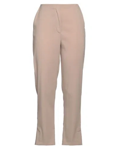 Patrizia Pepe Woman Pants Sand Size 10 Polyester, Elastane In Beige