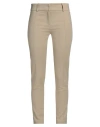 Patrizia Pepe Woman Pants Sand Size 12 Cotton, Polyamide, Elastane In Beige