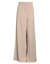 Patrizia Pepe Woman Pants Sand Size 2 Polyester, Elastane In Beige