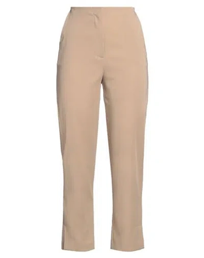 Patrizia Pepe Woman Pants Sand Size 8 Polyester, Elastane In Beige