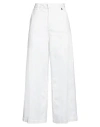 Patrizia Pepe Woman Jeans Off White Size 27 Cotton In White