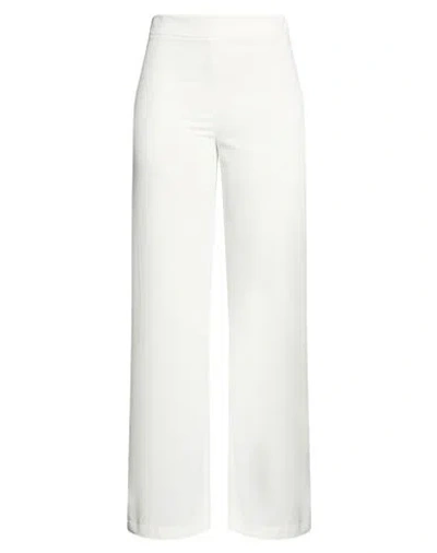 Patrizia Pepe Woman Pants White Size 8 Polyester