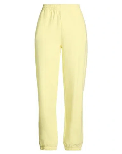 Patrizia Pepe Woman Pants Yellow Size 2 Cotton
