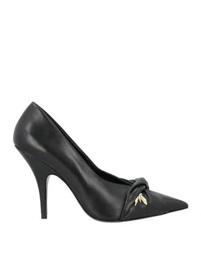 Patrizia Pepe Woman Pumps Black Size 6 Leather