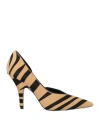 Patrizia Pepe Woman Pumps Camel Size 8 Leather