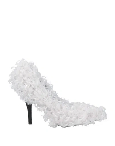 Patrizia Pepe Woman Pumps White Size 8 Polyester
