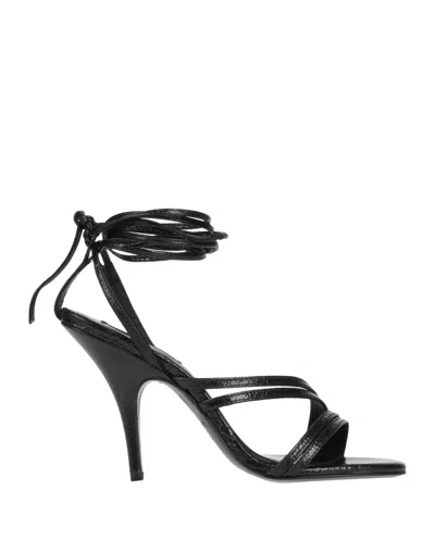Patrizia Pepe Sandals In Black