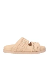 Patrizia Pepe Woman Sandals Blush Size 8 Rubber