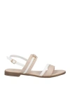 Patrizia Pepe Woman Sandals Blush Size 8 Synthetic Fibers In Pink