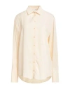 Patrizia Pepe Woman Shirt Ivory Size 6 Viscose In White