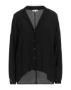 Patrizia Pepe Woman Shirt Black Size 10 Viscose