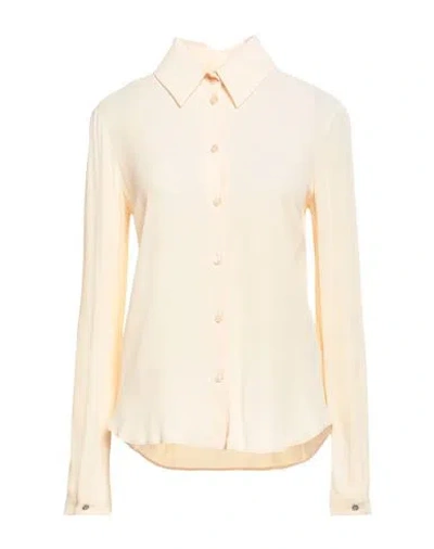 Patrizia Pepe Woman Shirt Cream Size 4 Viscose In White