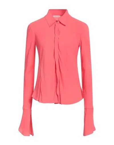Patrizia Pepe Woman Shirt Fuchsia Size 4 Viscose In Pink