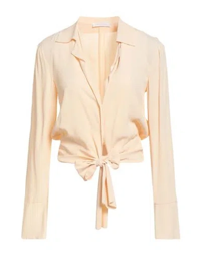 Patrizia Pepe Woman Shirt Ivory Size 4 Viscose In Neutral