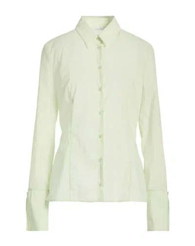 Patrizia Pepe Woman Shirt Light Green Size 8 Polyamide, Elastane