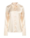 Patrizia Pepe Woman Shirt Light Pink Size 8 Viscose, Polyamide, Elastane