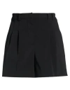 Patrizia Pepe Woman Shorts & Bermuda Shorts Black Size 12 Polyester, Elastane In Black