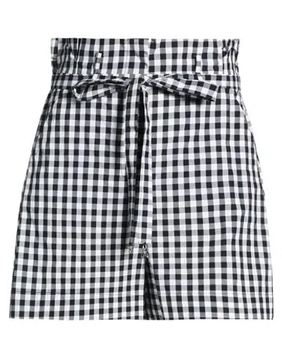 Patrizia Pepe Woman Shorts & Bermuda Shorts Black Size 2 Cotton