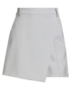 Patrizia Pepe Woman Shorts & Bermuda Shorts Light Grey Size 8 Polyester, Elastane In Gray