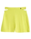 Patrizia Pepe Woman Shorts & Bermuda Shorts Lime Green Size 10 Polyester, Elastane