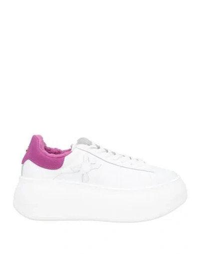 Patrizia Pepe Woman Sneakers White Size 6 Leather