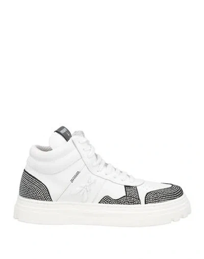Patrizia Pepe Woman Sneakers White Size 6 Leather