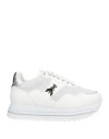 Patrizia Pepe Woman Sneakers White Size 8 Textile Fibers In White