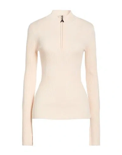 Patrizia Pepe Woman Sweater Beige Size 2 Wool In Sand