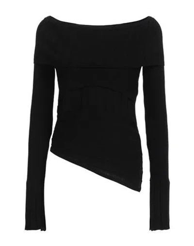 Patrizia Pepe Woman Sweater Black Size 1 Acrylic, Wool