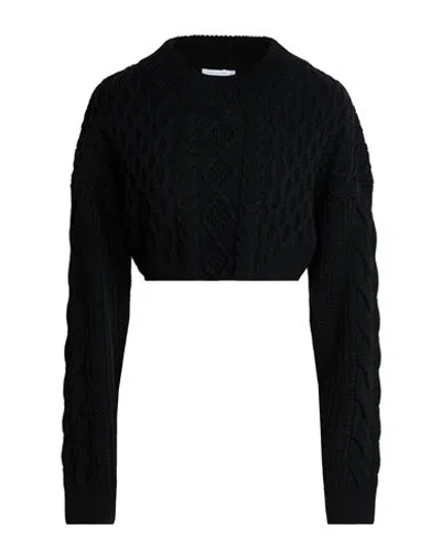Patrizia Pepe Woman Sweater Black Size 1 Acrylic, Wool