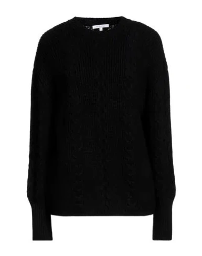 Patrizia Pepe Woman Sweater Black Size 2 Viscose, Polyester, Polyamide