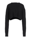 Patrizia Pepe Woman Sweater Black Size 2 Viscose, Polyester, Polyamide