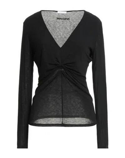 Patrizia Pepe Woman Sweater Black Size 3 Viscose, Polyamide, Cashmere, Elastane
