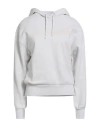 Patrizia Pepe Woman Sweatshirt Light Grey Size 1 Organic Cotton, Polyester In Gray
