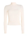 Patrizia Pepe Woman T-shirt Blush Size 0 Viscose, Polyamide, Cashmere, Elastane