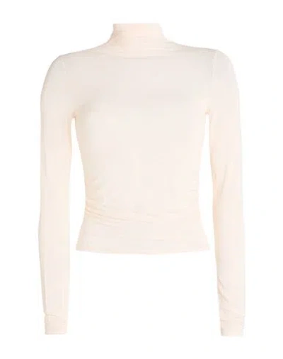 Patrizia Pepe Woman T-shirt Blush Size 0 Viscose, Polyamide, Cashmere, Elastane