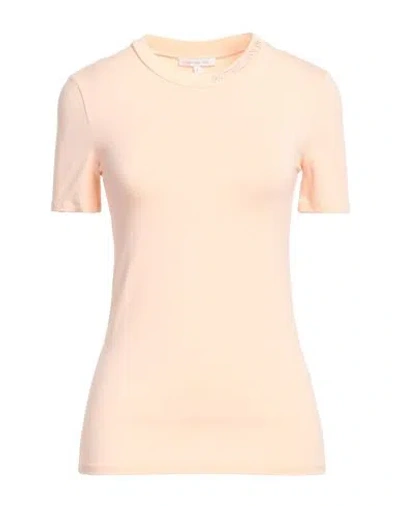 Patrizia Pepe Woman T-shirt Blush Size 2 Viscose, Elastane, Polyester In Pink