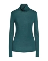 Patrizia Pepe Woman T-shirt Green Size 2 Acrylic, Virgin Wool