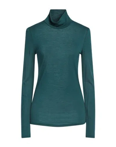 Patrizia Pepe Woman T-shirt Green Size 2 Acrylic, Virgin Wool